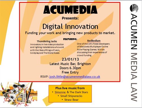 ACUMEDIA Media Networking Night (January)